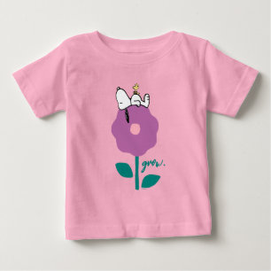 Jordnötter Snoopy & Woodstock Flower Whistle T Shirt