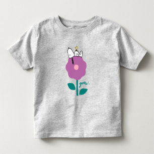 Jordnötter   Snoopy & Woodstock Flower Whistle T Shirt