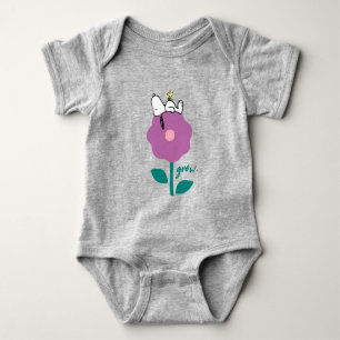 Jordnötter   Snoopy & Woodstock Flower Whistle T Shirt