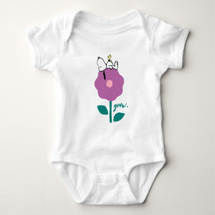 Jordnötter Snoopy & Woodstock Flower Whistle T Shirt
