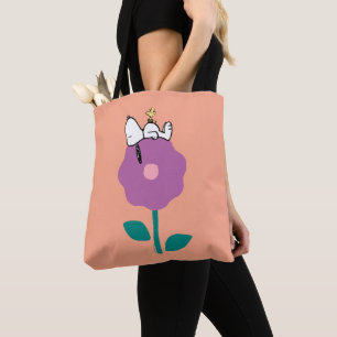 Jordnötter   Snoopy & Woodstock Flower Whistle Tygkasse