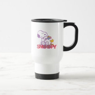 Jordnötter Snoopy & Woodstock Flowers Resemugg