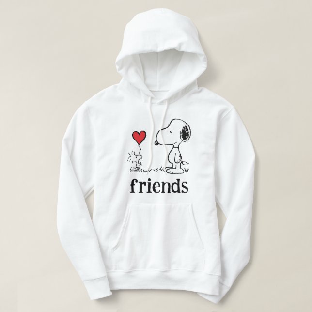 Jordnötter | Snoopy & Woodstock Friends Hoodie (Design framsida)