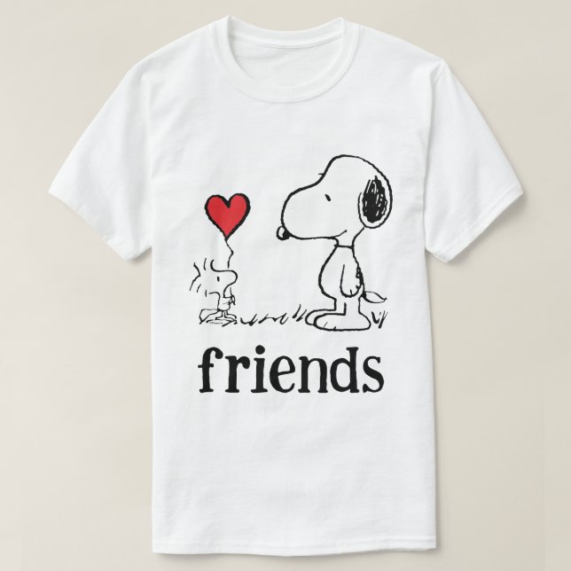 Jordnötter | Snoopy & Woodstock Friends T Shirt (Design framsida)