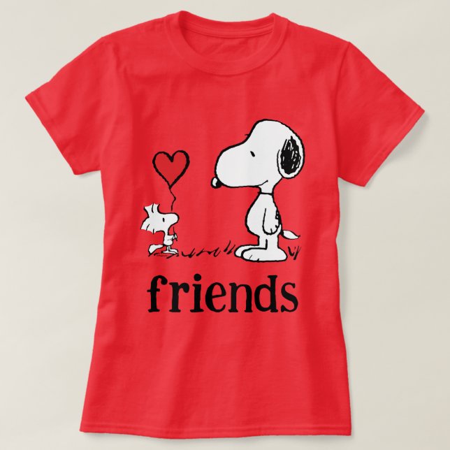 Jordnötter | Snoopy & Woodstock Friends T Shirt (Design framsida)