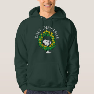 Jordnötter Snoopy & Woodstock God Julfrand Hoodie