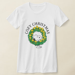 Jordnötter Snoopy & Woodstock God Julfrand T Shirt