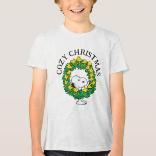 Jordnötter   Snoopy & Woodstock God Julfrand T Shirt