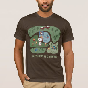 Jordnötter   Snoopy & Woodstock Happiness är Campi T Shirt