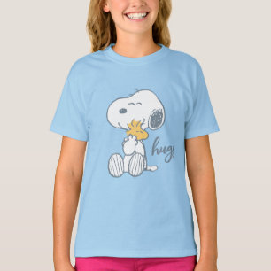 Jordnötter   Snoopy & Woodstock Hug T Shirt