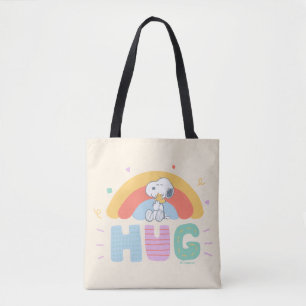 Jordnötter Snoopy & Woodstock Hug Tygkasse