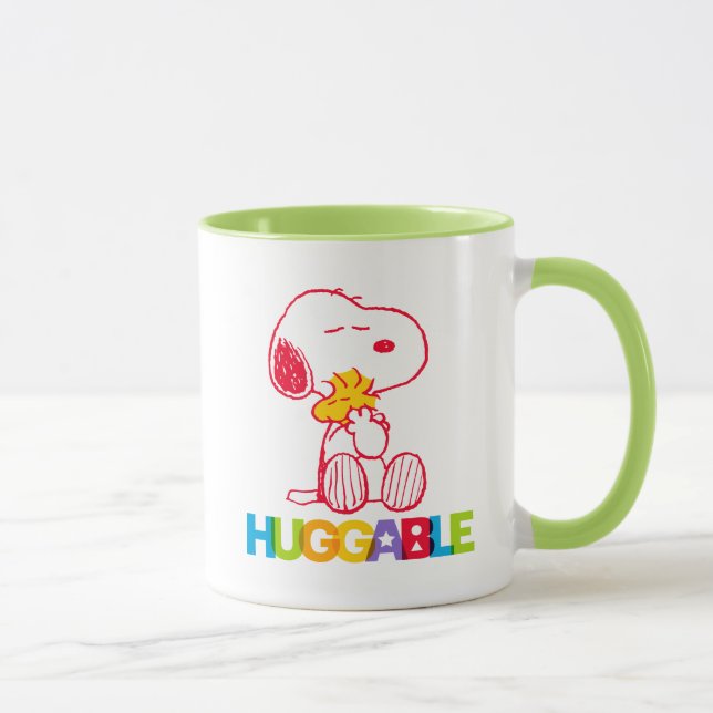 Jordnötter | Snoopy & Woodstock Huggable Mugg (Höger)