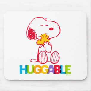 Jordnötter Snoopy & Woodstock Huggable Musmatta