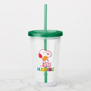 Jordnötter Snoopy & Woodstock Huggable Take Away Mugg