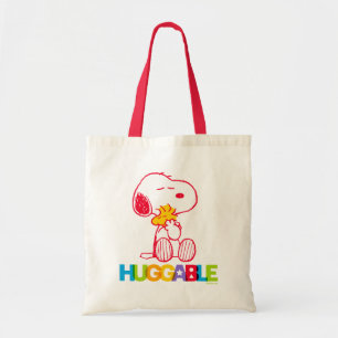 Jordnötter   Snoopy & Woodstock Huggable Tygkasse