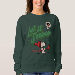 Jordnötter Snoopy & Woodstock Låt det snöa T Shirt