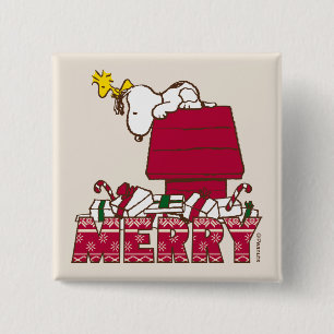Jordnötter   Snoopy & Woodstock Merry Ugly Sweater Knapp