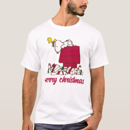 Jordnötter | Snoopy & Woodstock Merry Ugly Sweater T Shirt