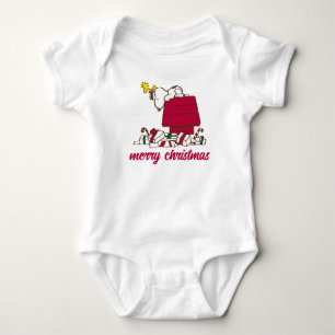 Jordnötter Snoopy & Woodstock Merry Ugly Sweater T Shirt