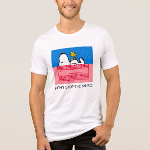 Jordnötter Snoopy & Woodstock Music & Polka dots T Shirt