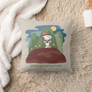 Jordnötter   Snoopy & Woodstock Pure Satisfaction Kudde