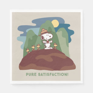 Jordnötter Snoopy & Woodstock Pure Satisfaction Pappersservett