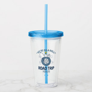 Jordnötter   Snoopy & Woodstock Road Resa Take Away Mugg