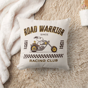 Jordnötter   Snoopy & Woodstock Road Warriards Kudde