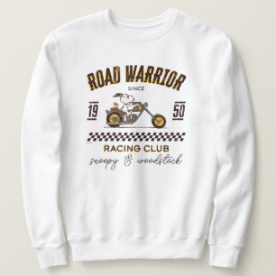 Jordnötter Snoopy & Woodstock Road Warriards Lång Ärmad Tröja