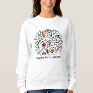 Jordnötter Snoopy & Woodstock Roller Sker T Shirt