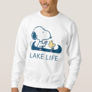 Jordnötter Snoopy & Woodstock Sjö Life Lång Ärmad Tröja