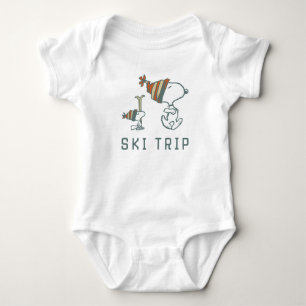 Jordnötter Snoopy & Woodstock Ski Resa 2 T Shirt