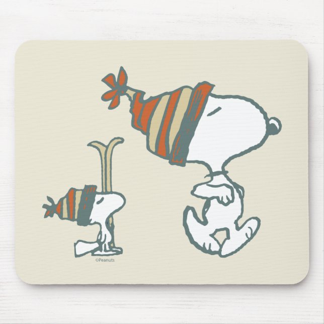 Jordnötter | Snoopy & Woodstock Ski Resa Musmatta (Framsidan)