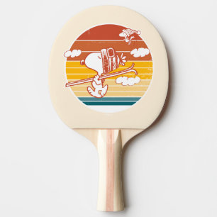Jordnötter Snoopy & Woodstock Ski Resa Pingisracket