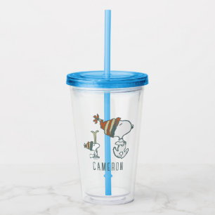 Jordnötter Snoopy & Woodstock Ski Resa Take Away Mugg