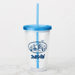Jordnötter Snoopy & Woodstock Skiing Take Away Mugg