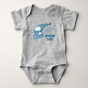 Jordnötter   Snoopy & Woodstock Sleding T Shirt