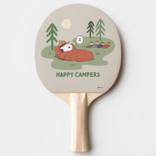 Jordnötter   Snoopy & Woodstock Sleeping Campers Pingisracket