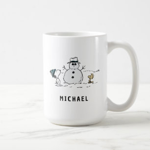 Jordnötter   Snoopy & Woodstock Snögubbe   Lägg ti Kaffemugg