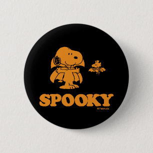Jordnötter Snoopy & Woodstock Spooky Knapp