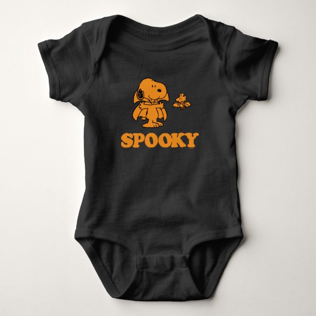 Jordnötter | Snoopy & Woodstock Spooky Vampres T Shirt (Framsida)