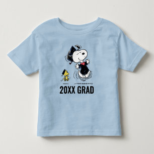 Jordnötter   Snoopy & Woodstock Studenten T Shirt