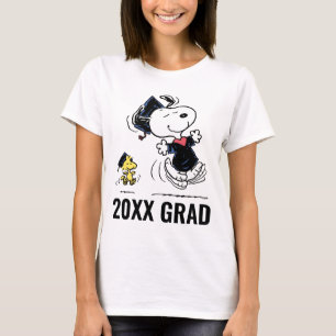 Jordnötter   Snoopy & Woodstock Studenten T Shirt