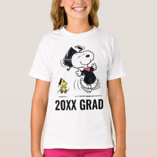 Jordnötter   Snoopy & Woodstock Studenten T Shirt