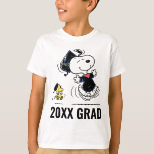 Jordnötter   Snoopy & Woodstock Studenten T Shirt