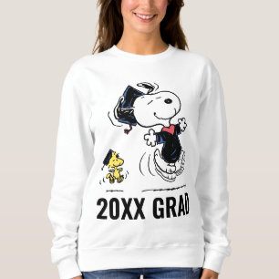 Jordnötter   Snoopy & Woodstock Studenten T Shirt