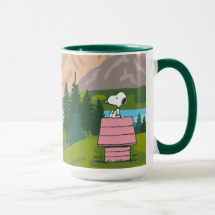 Jordnötter Snoopy & Woodstock, Underbara utomhus Mugg