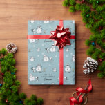 Jordnötter | Snoopy & Woodstock Winter Break Mönst Presentpapper<br><div class="desc">Slå ihop den speciella gåvan med den här roligten. Anpassa genom att lägga till ett meddelande och ditt namn.</div>