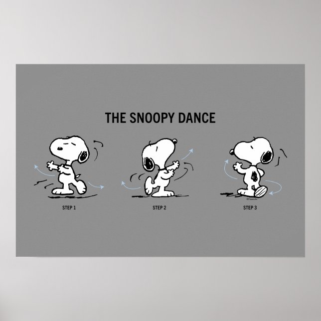 Jordnötter | Snoopydansen Poster (Framsidan)