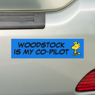 Jordnötter Snoopys Friend Woodstock Bildekal